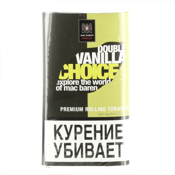 Табак сигаретный "Mac Baren" Double Vanilla Choice (Дания) 40г.
