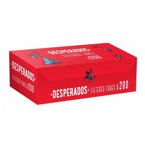 Гильзы для сигарет "Desperados" KS Extra Long Filter 200шт. (25мм)