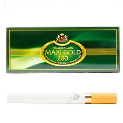 Гильзы для сигарет "Maxi Gold" KS  200шт.