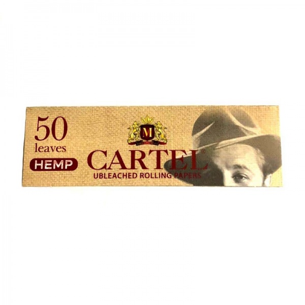Бумага для сигарет "Cartel" Organic Hemp 50л*50шт