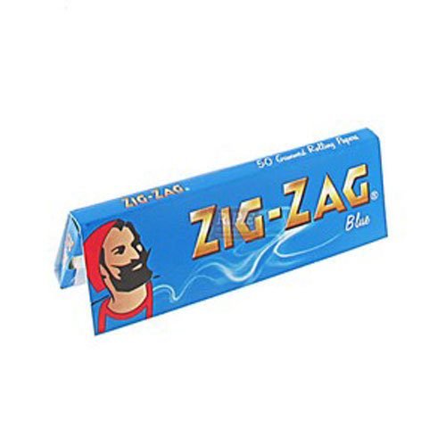 Бумага для сигарет "Zig-Zag" Blue (Slow Burning) 50л*50шт.