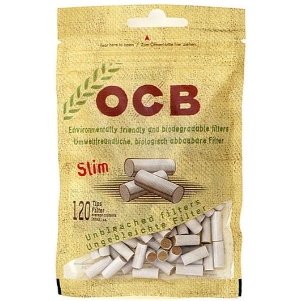 Фильтры для сигарет "OCB" 6мм Slim Eco 150шт.