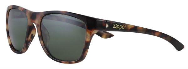 Очки солнцезащитные ZIPPO, унисекс, коричневые, оправа, линзы и дужки из поликарбоната