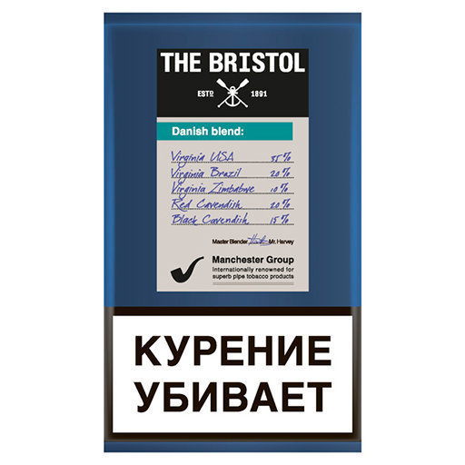 Табак трубочный "The Bristol" Danish Blend (Россия) 40г.