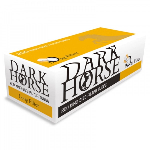 Гильзы для сигарет "Dark Horse" Long 20mm Filter 200шт.