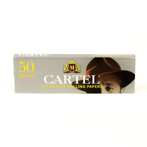 Бумага для сигарет "Cartel" Silver Ultra 50л*100шт 
