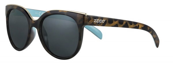 Очки солнцезащитные ZIPPO, женские, бежевые, оправа, линзы и дужки из поликарбоната
