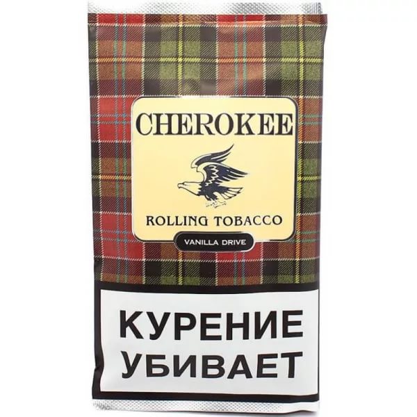 Табак сигаретный "Cherokee" 25г. Vanilla Drive (Россия)