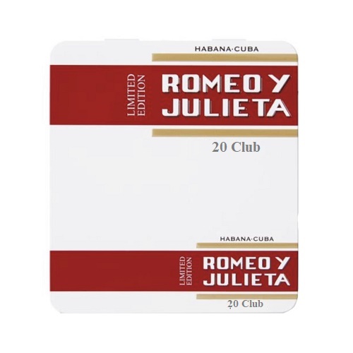 Сигариллы "Romeo Y Julieta" Club Limited Edition 20шт (Куба)